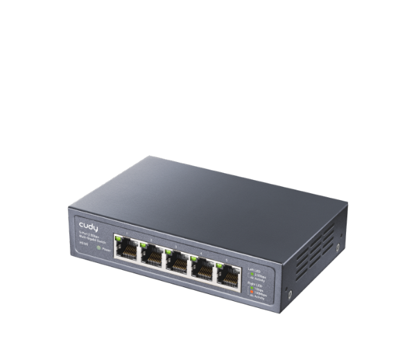 מתג Cudy 5 Port 2.5GB Unmanged Switch