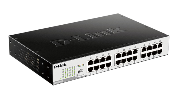 מתג לא מנוהל D-LINK NETWORK SWITCH UNMANAGED GIGABIT ETHERNET 1U - Cryptech