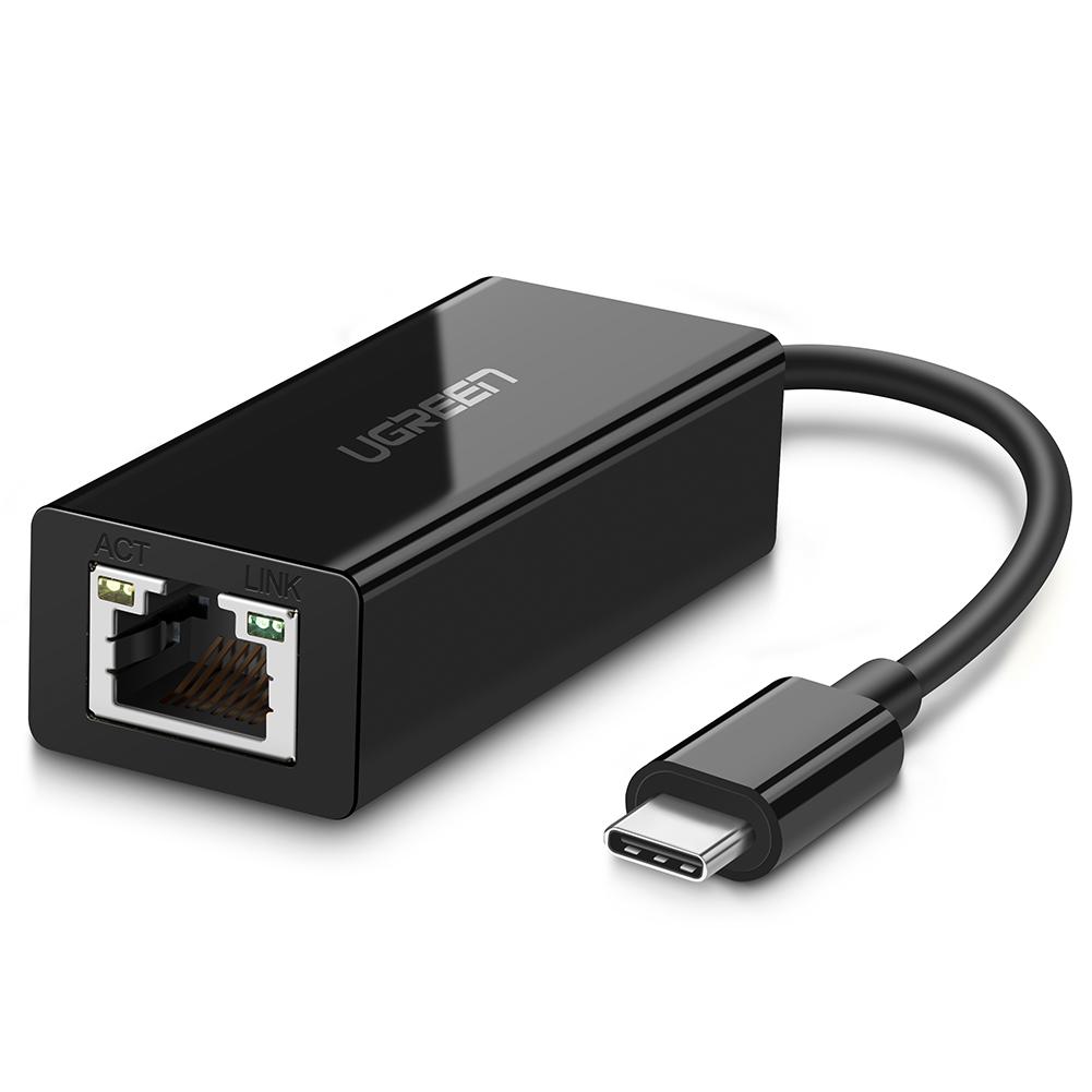 מתאם UGREEN USB-C 3.1 TO GIGABIT LAN US236 - Cryptech