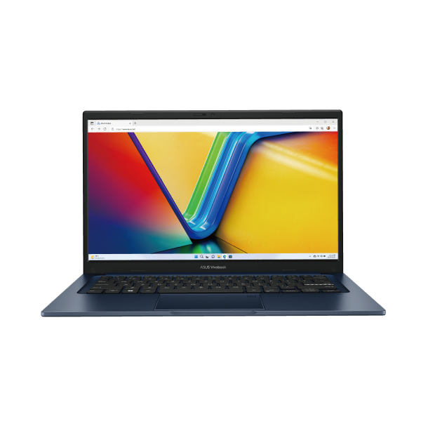 נייד ASUS VivoBook 14 i7-1355U 16GB 512NVME Iris XE FHD DOS Blue - Cryptech