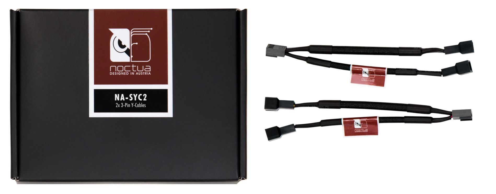 NOCTUA NA-SYC2 3 PIN ADAPTER CABLE - Cryptech