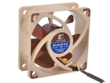 NOCTUA NF-A6X25 FLX 60MM FAN 3000 RPM - Cryptech