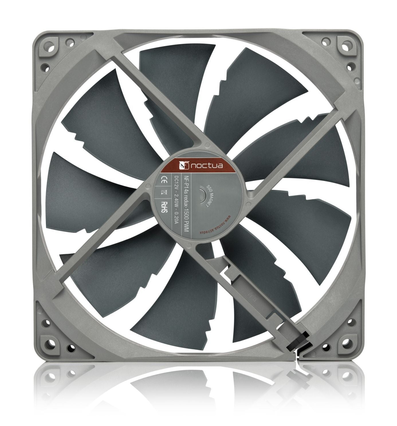 NOCTUA NF-P14S REDUX-1500 PWM 140MM 1500 RPM FAN - Cryptech