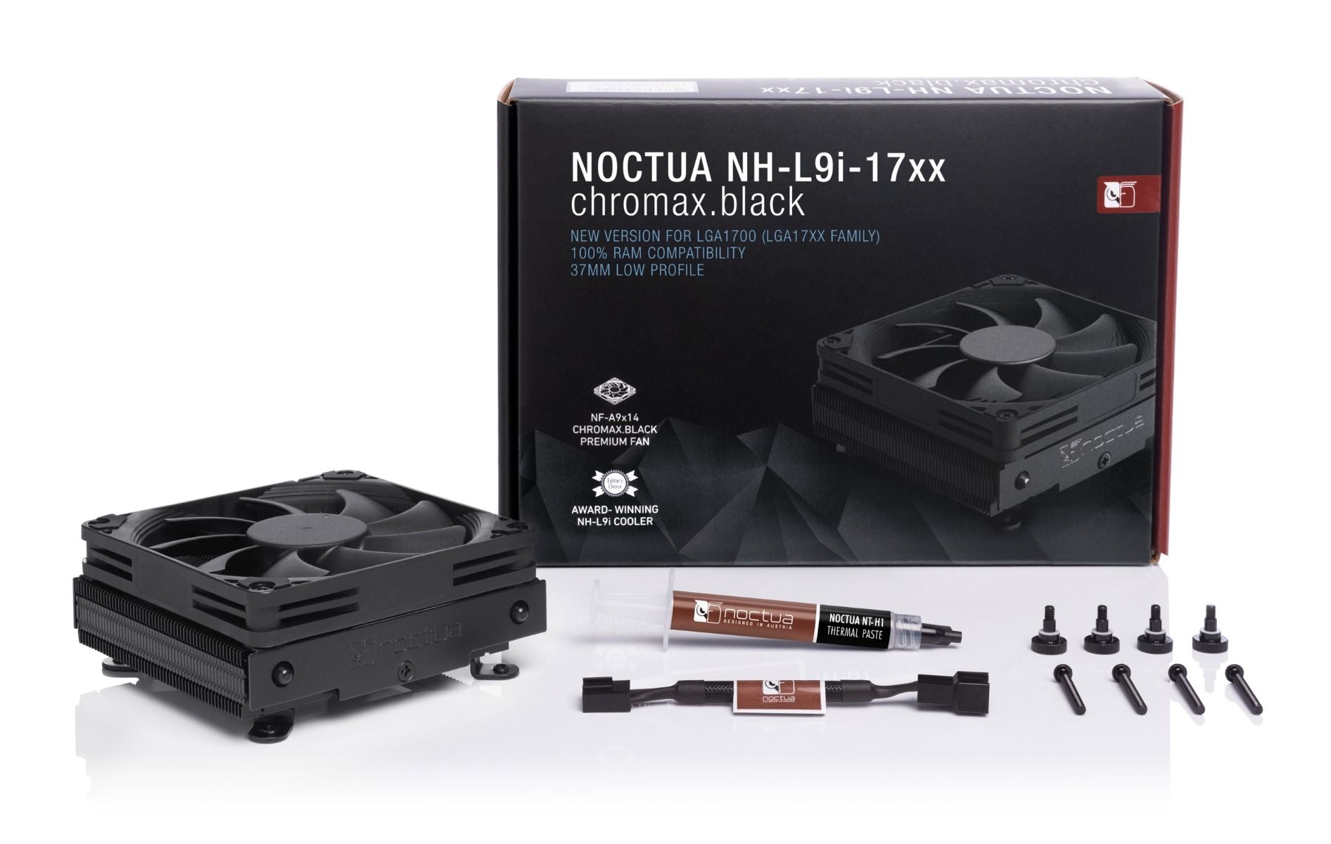 NOCTUA NH-L9I-17XX CHROMAX.BLACK CPU COOLER - Cryptech