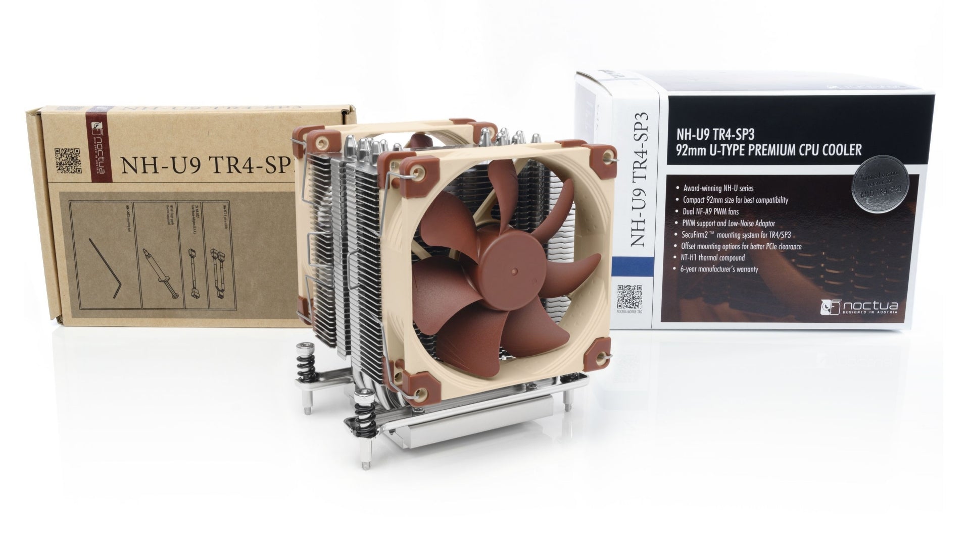 NOCTUA NH-U9 TR4-SP3 CPU COOLER - Cryptech