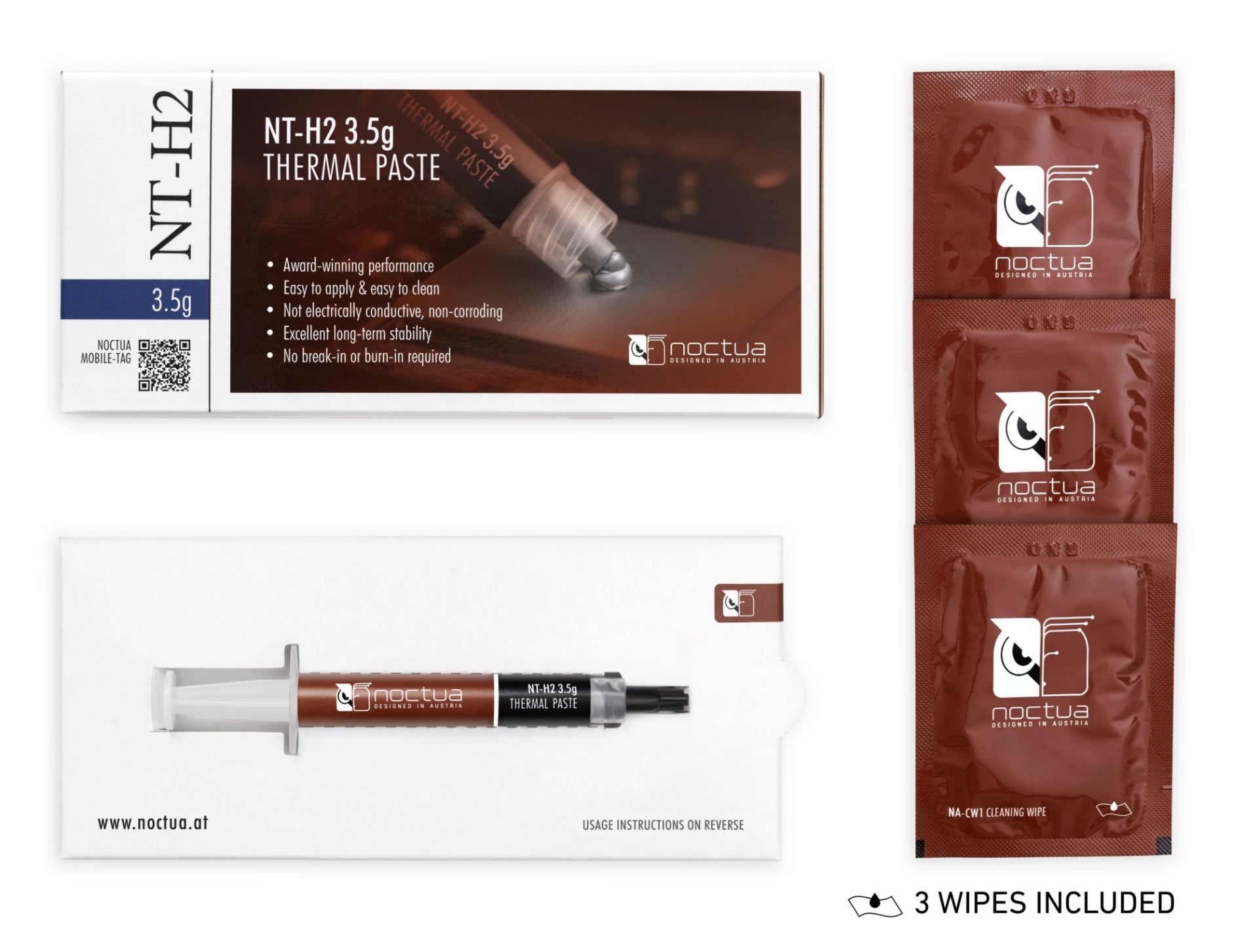 NOCTUA NT-H2 TYBRID THERMAL COMPOUND 3.5G - Cryptech