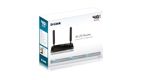 נתב D-LINK DWR-921 4G LTE Router - Cryptech