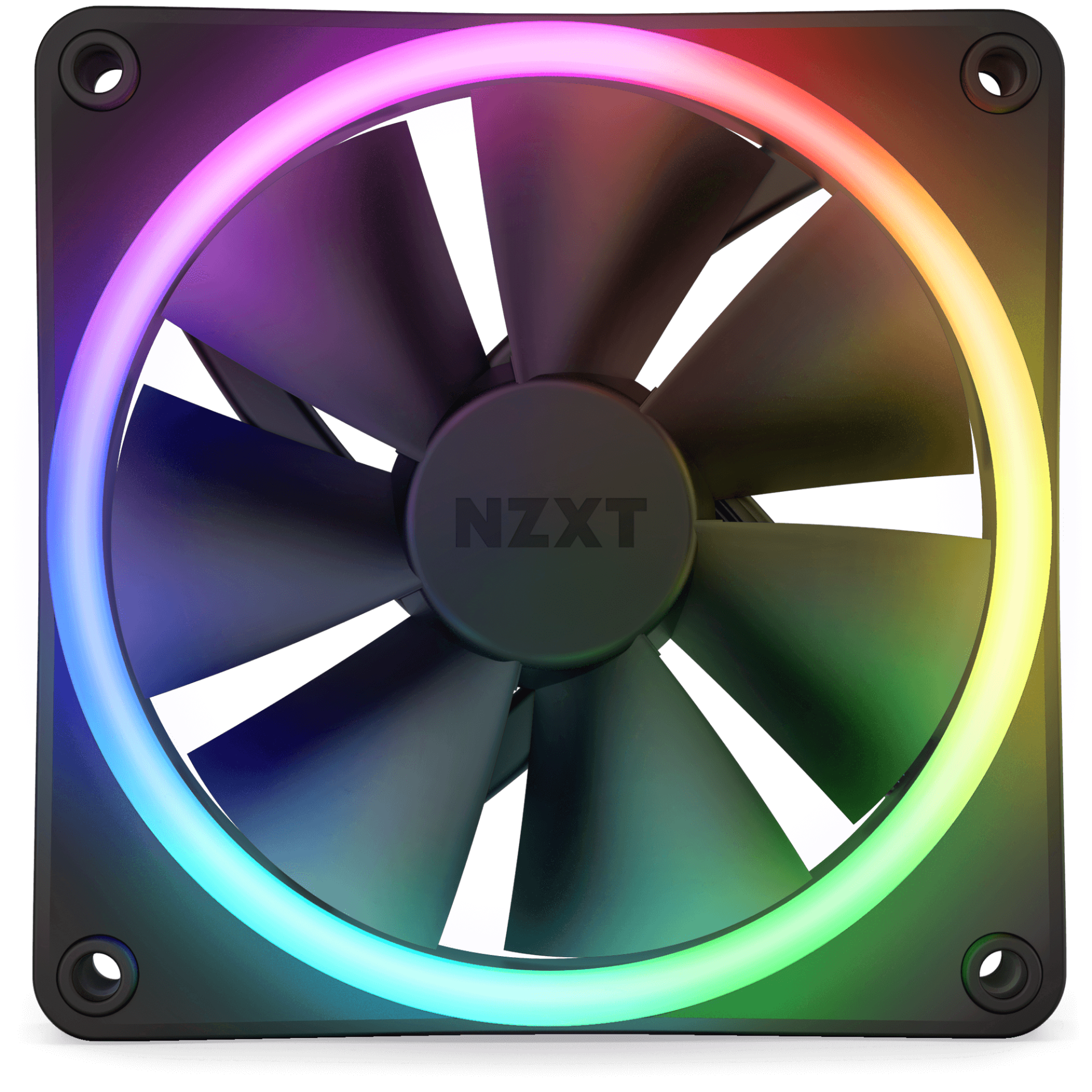 NZXT F120 RGB DUO FANS 120MM BLACK - Cryptech