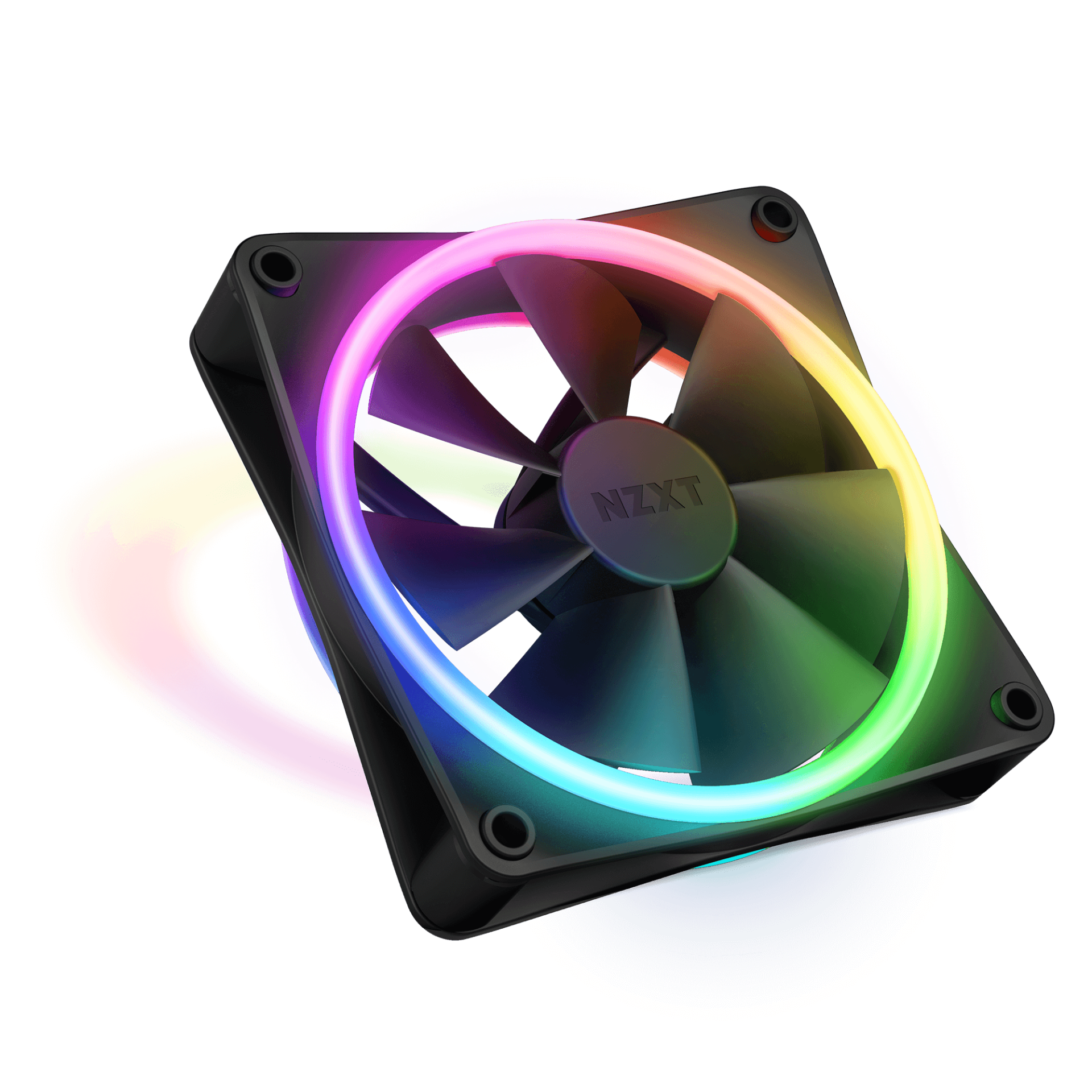 NZXT F120 RGB DUO FANS 120MM BLACK - Cryptech