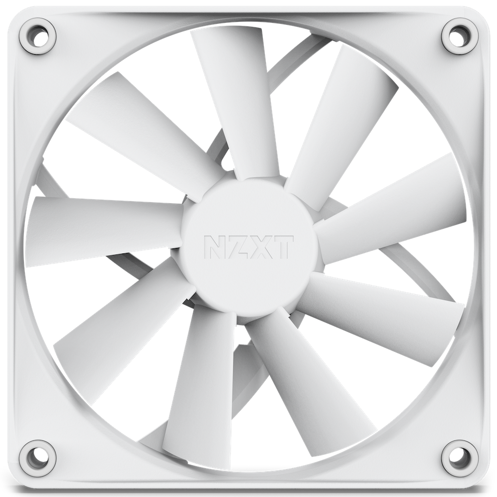 NZXT F120Q 120MM QUIET AIRFLOW WHITE FAN - Cryptech