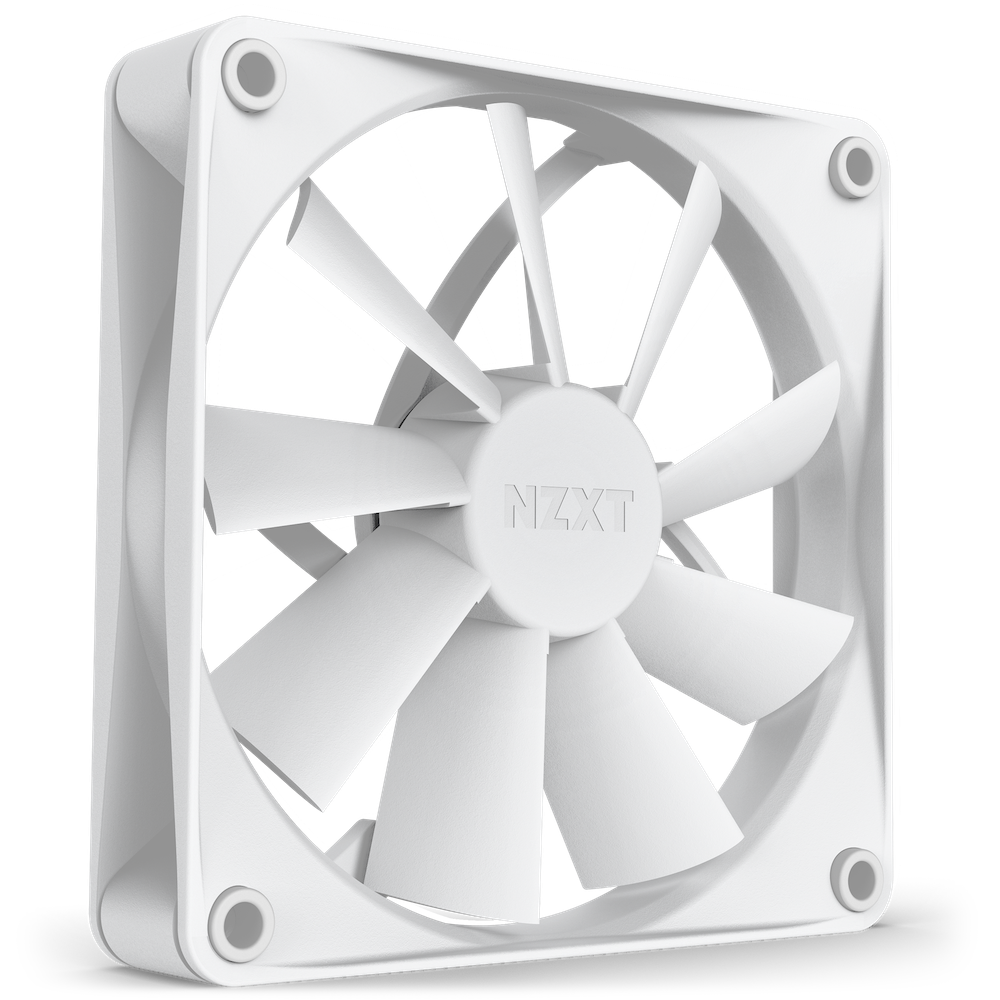 NZXT F120Q 120MM QUIET AIRFLOW WHITE FAN - Cryptech