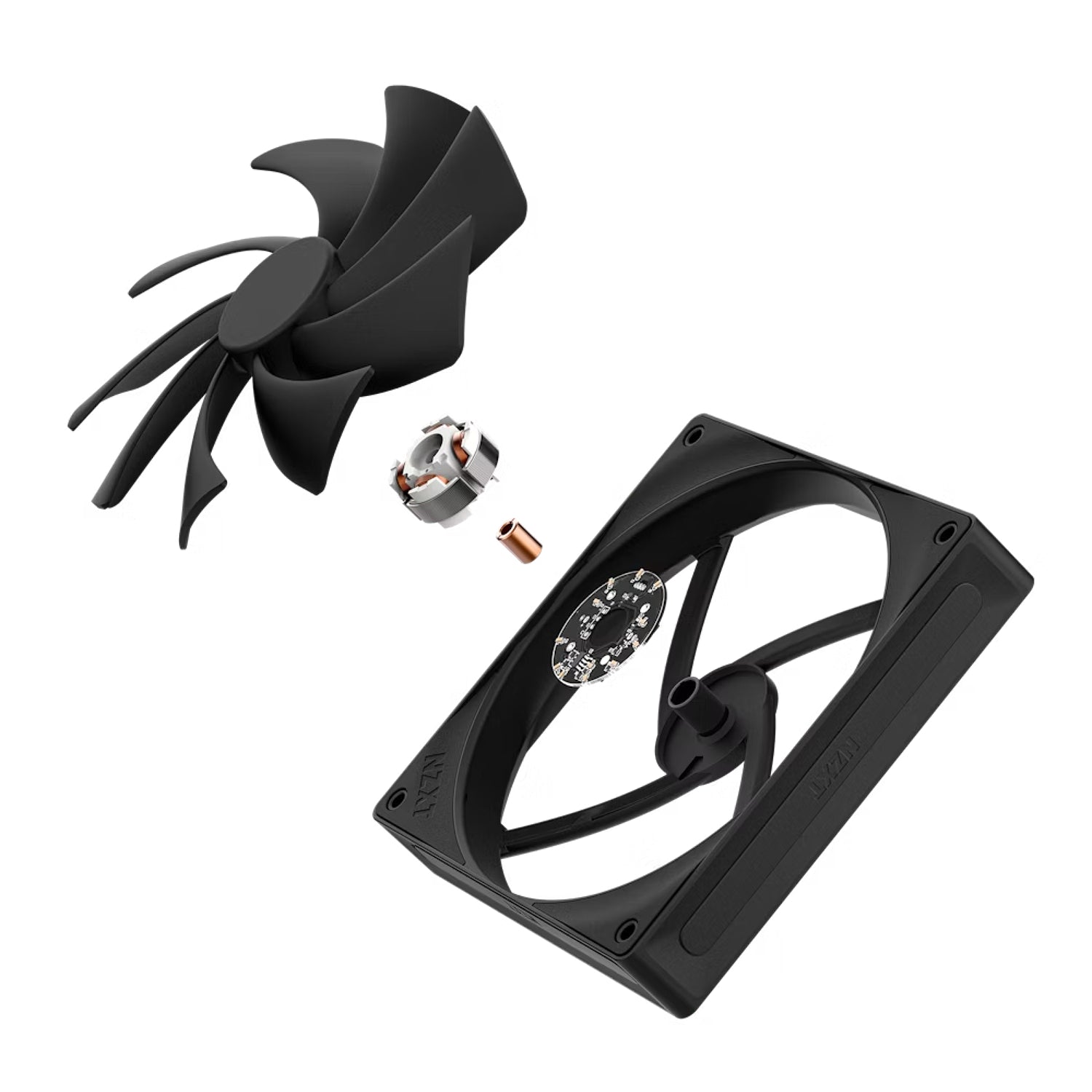 NZXT F120Q Quiet Airflow Fan 120mm Black