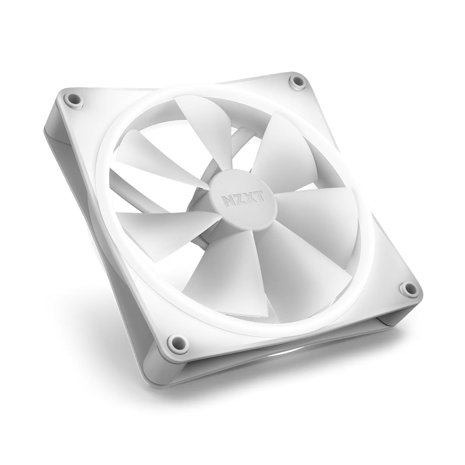 NZXT F140 RGB Duo 140mm Dual-Sided RGB Fan White