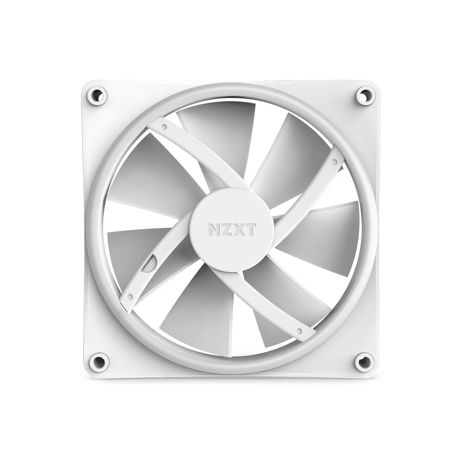 NZXT F140 RGB Duo 140mm Dual-Sided RGB Fan White