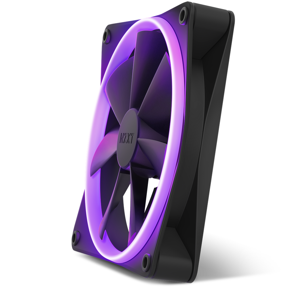 NZXT F140RGB 140MM RGB BLACK FAN - Cryptech