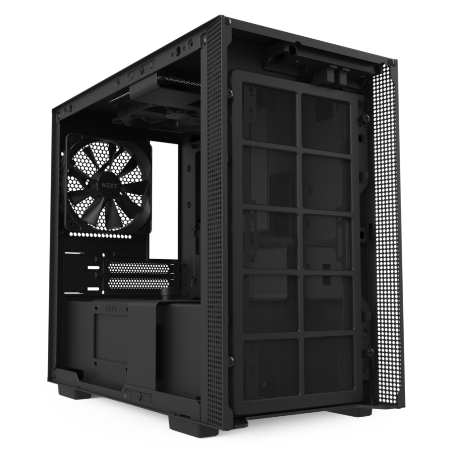 NZXT H210 MATTE BLACK - Cryptech