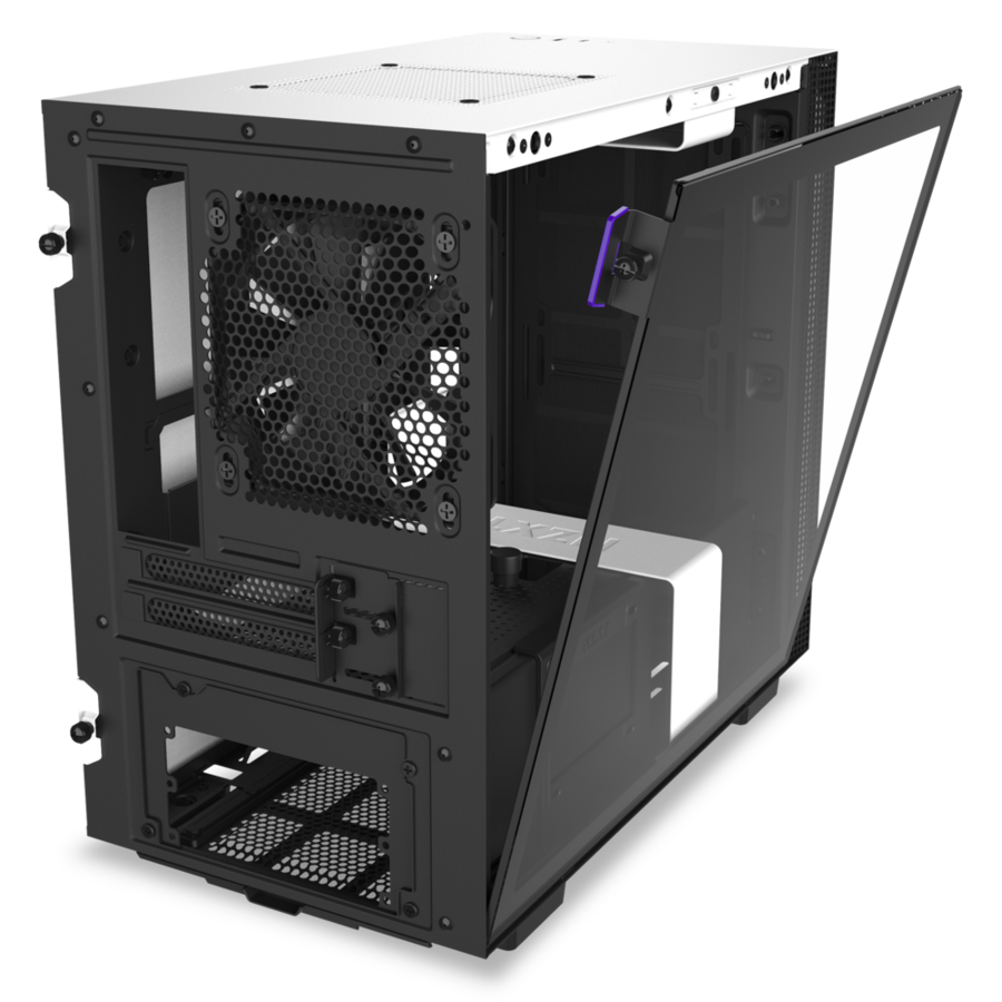 NZXT H210 MATTE WHITE - Cryptech