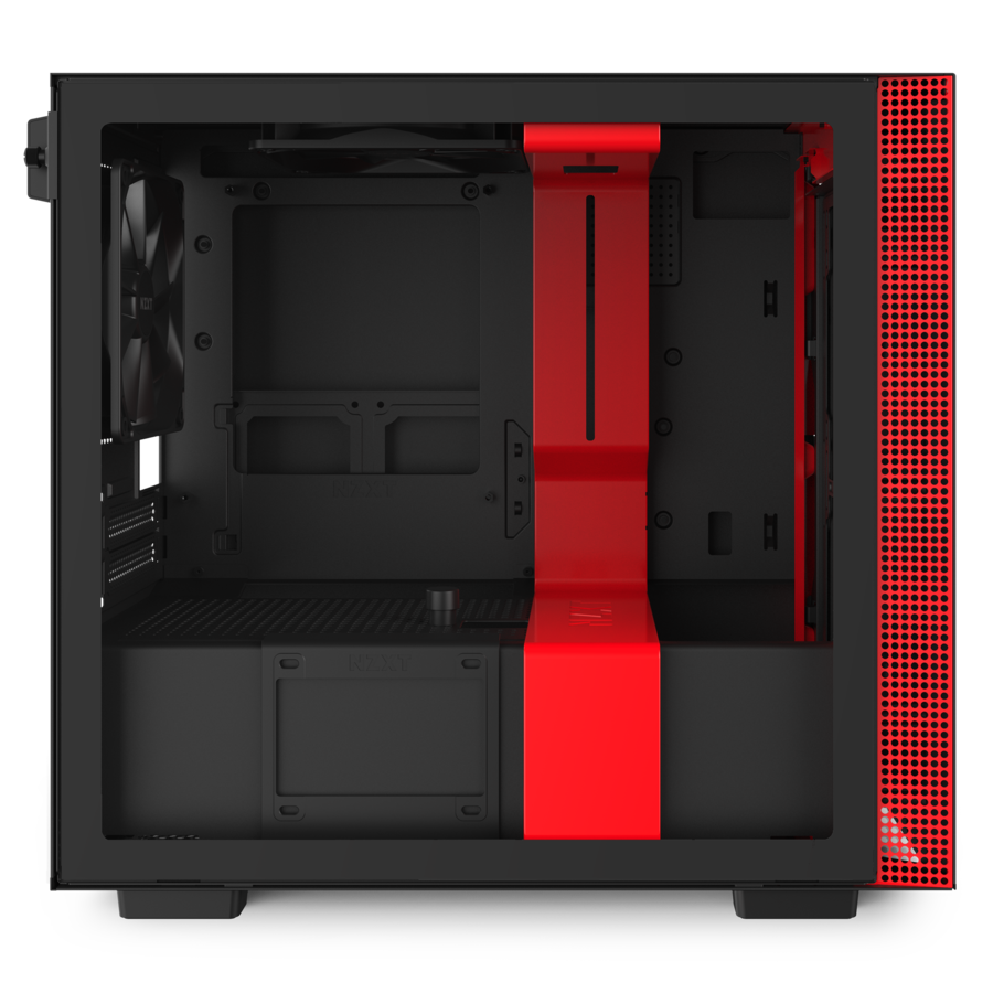 NZXT H210I MATTE BLACK/RED - Cryptech