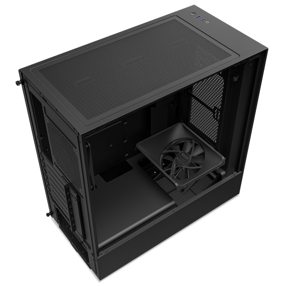 NZXT H5 FLOW BLACK - Cryptech