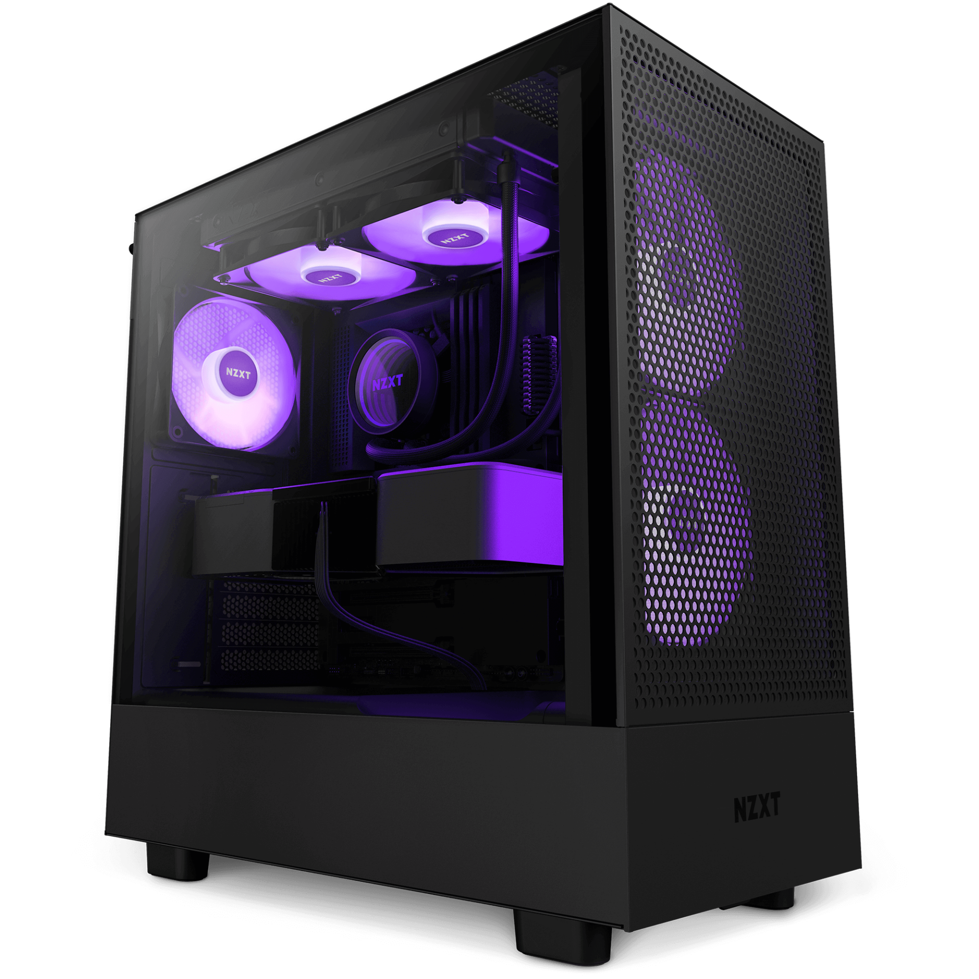 NZXT H5 FLOW RGB BLACK - Cryptech