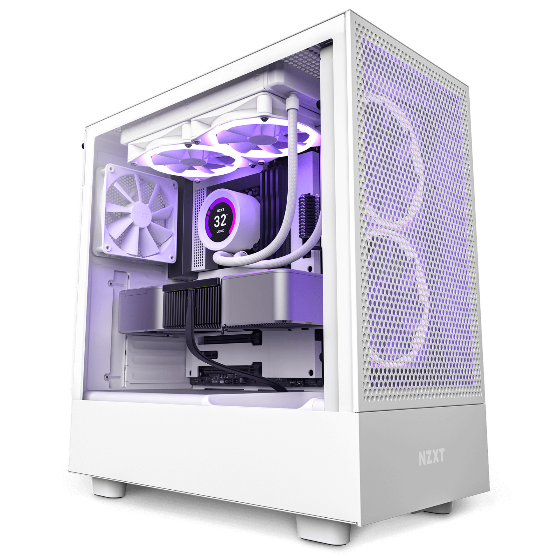 NZXT H5 FLOW WHITE - Cryptech