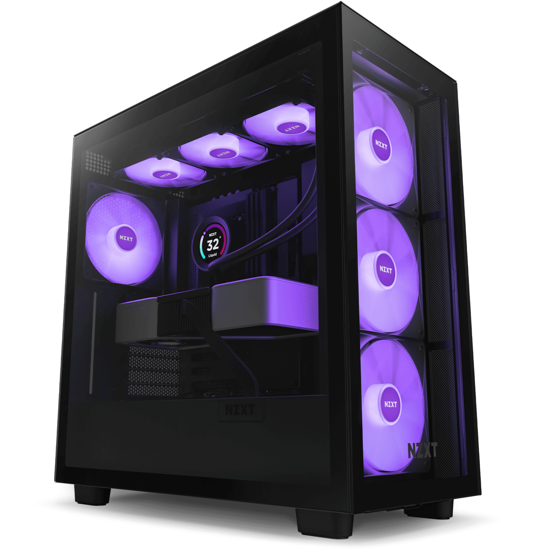 NZXT H7 ELITE RGB BLACK - Cryptech