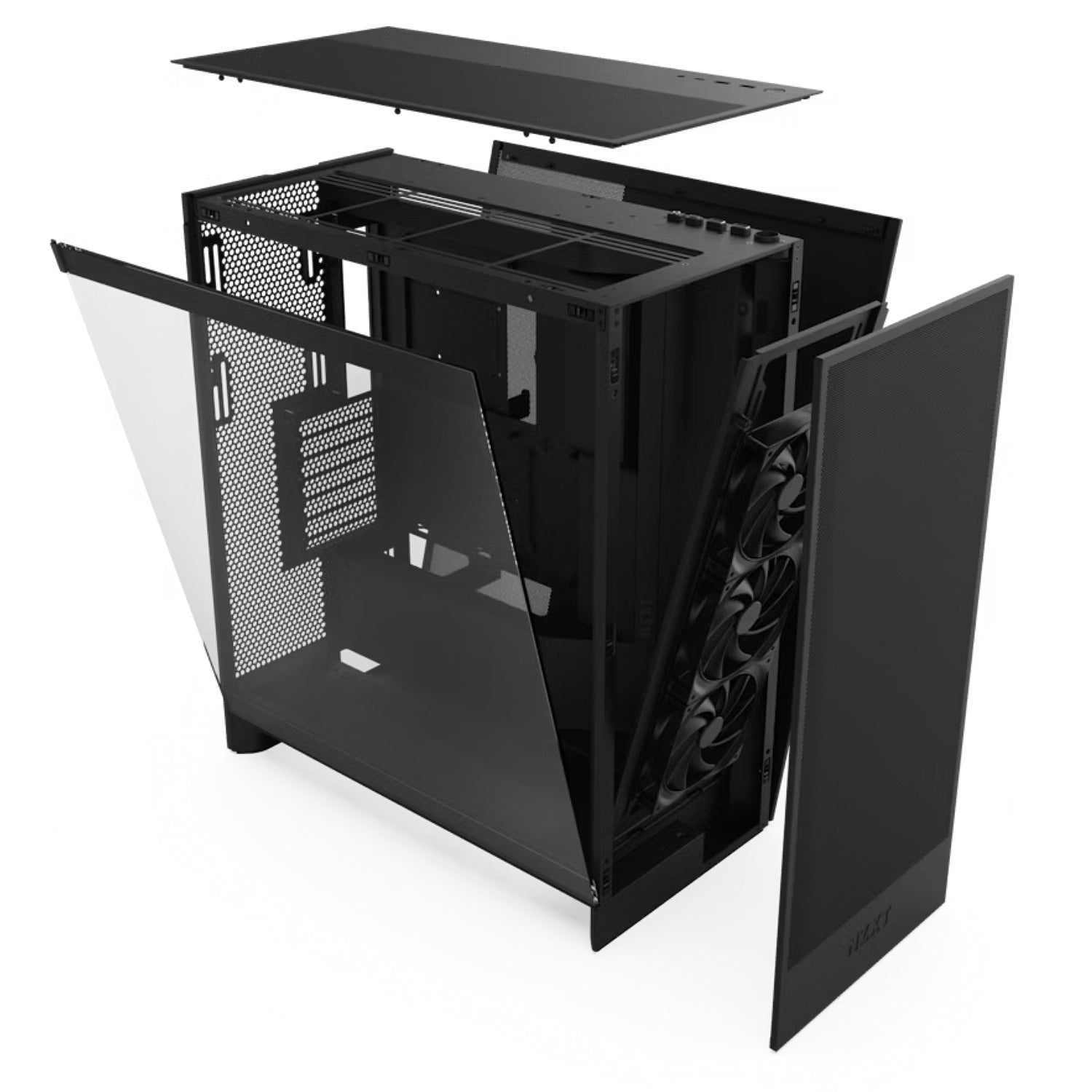 NZXT H7 Flow Mid-Tower ATX Case Black