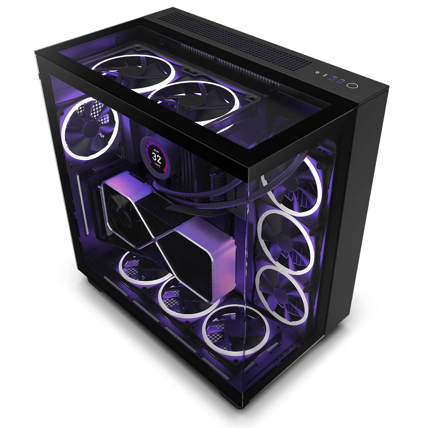 NZXT H9 ELITE BLACK - Cryptech