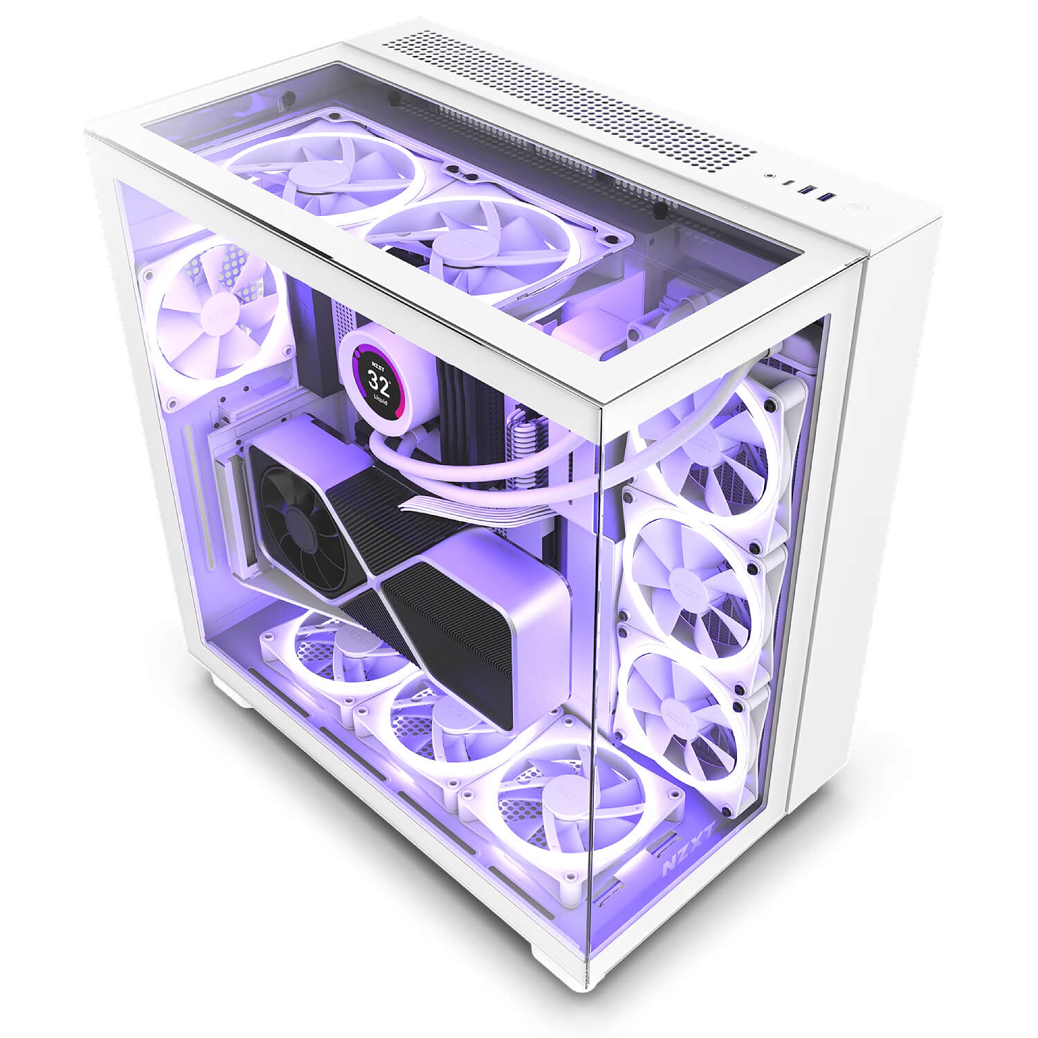 NZXT H9 ELITE WHITE - Cryptech