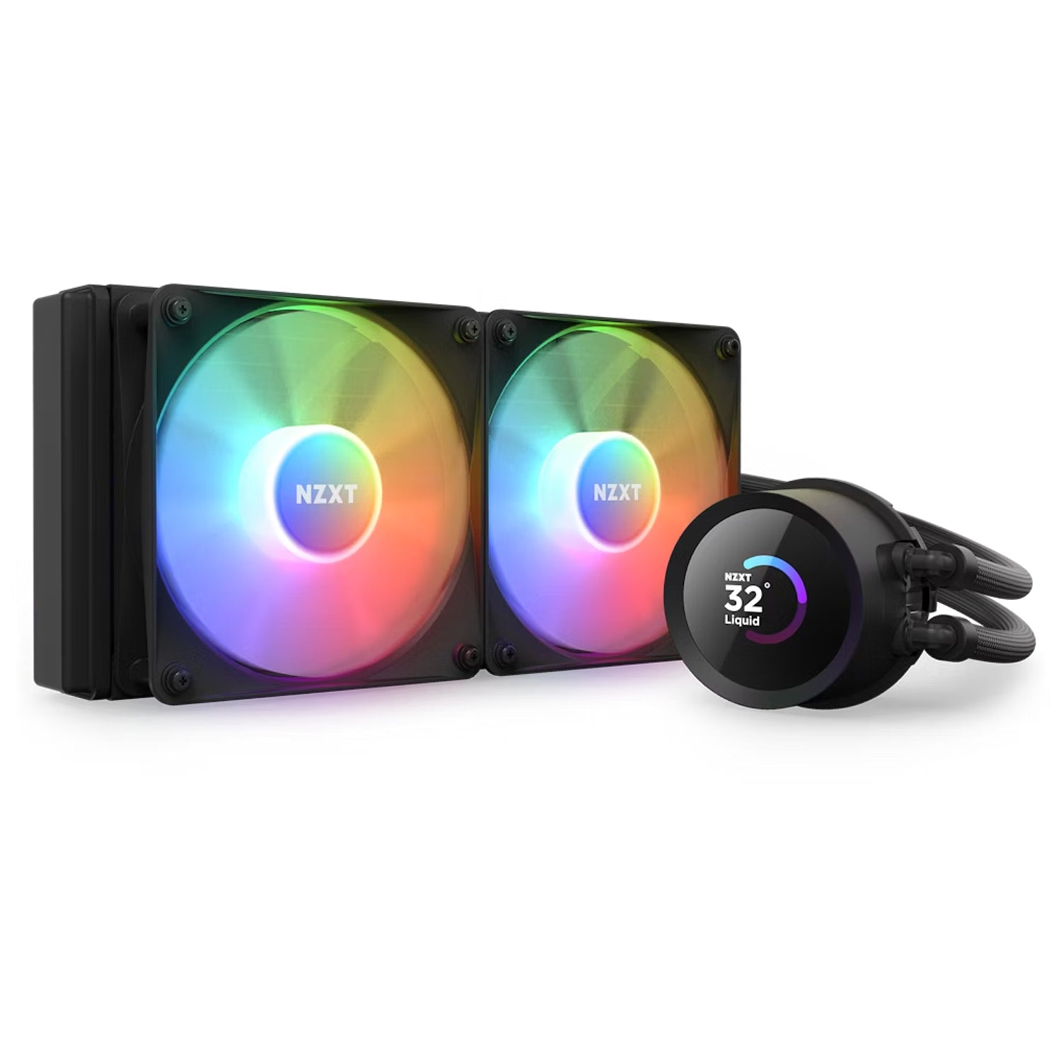 NZXT Kraken 240 RGB AIO Liquid Cooler with LCD Display