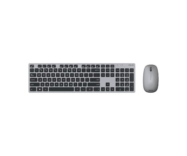 סט מקלדת ועכבר אלחוטי ASUS W5000 Copilot Grey