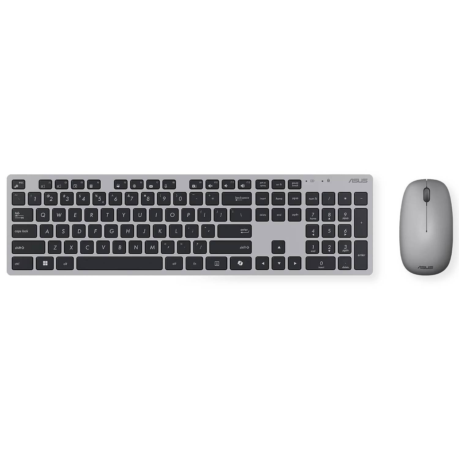 Asus W5000 Wireless Keyboard COPILOT and Mouse Set - Grey