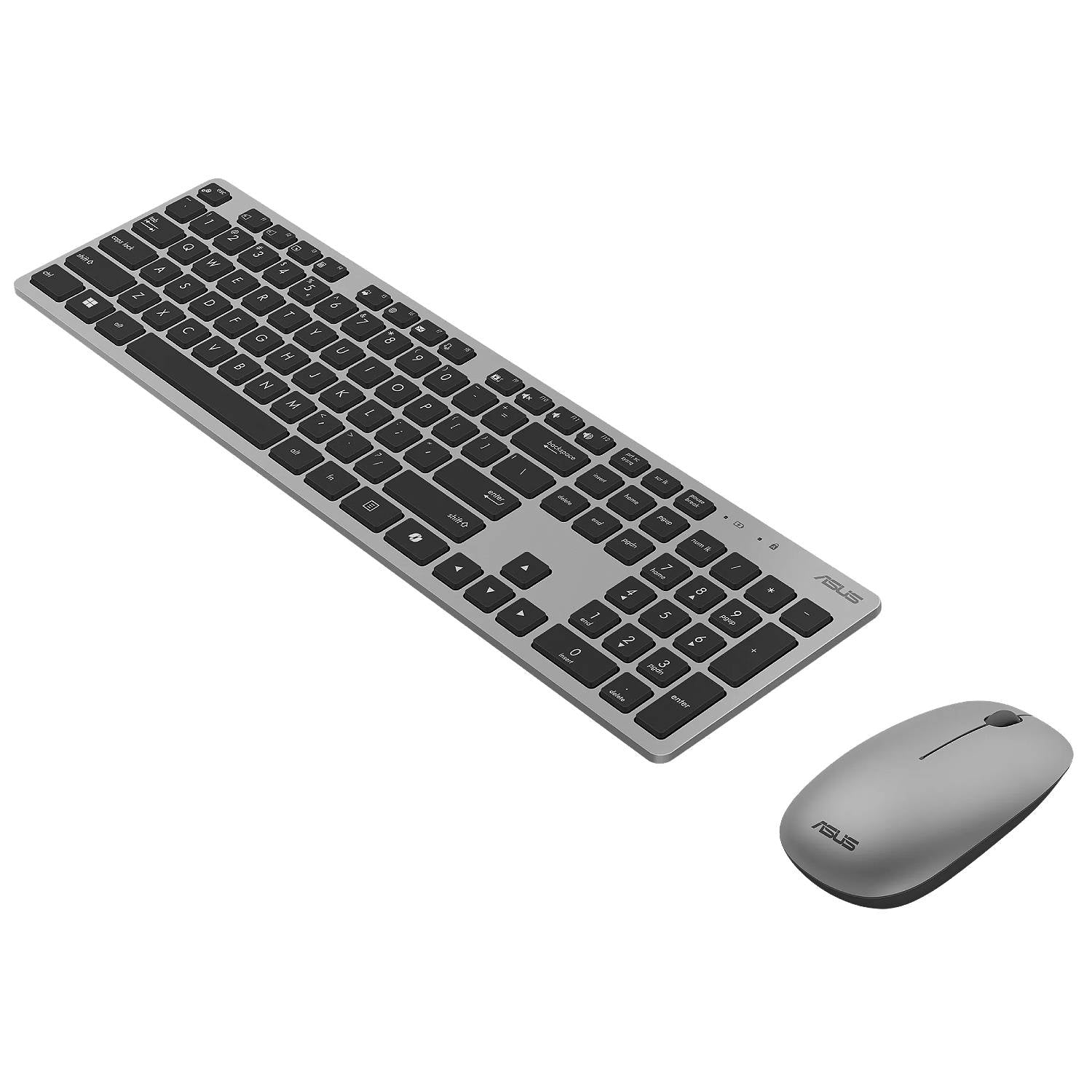 Asus W5000 Wireless Keyboard COPILOT and Mouse Set - Grey