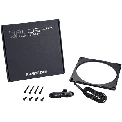 PHANTEKS HALOS LUX 140mm FRAME RGB LED ALUM,BLACK