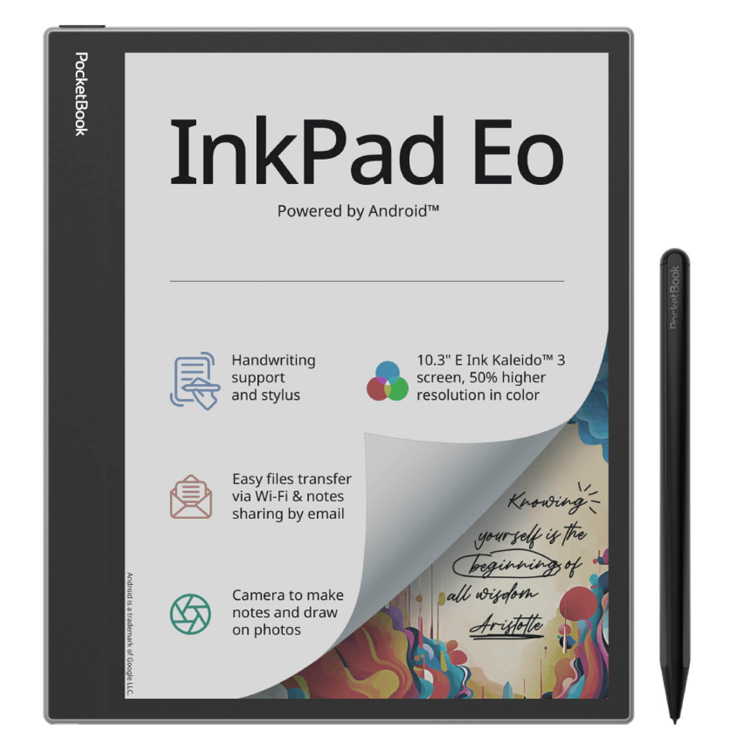 PocketBook 10.3’’ InkPad Eo Mist Grey