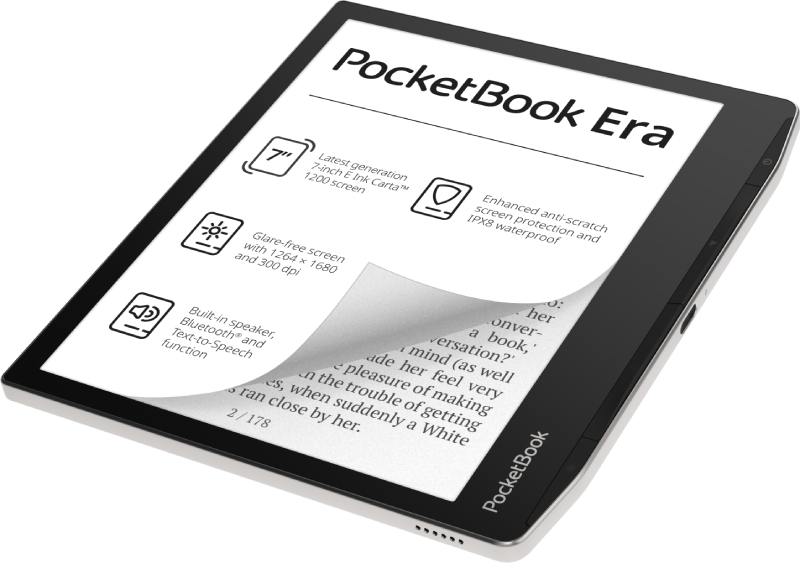 POCKETBOOK ERA 16GB SILVER - Cryptech