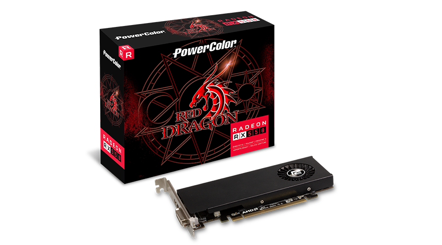 POWERCOLOR RX 550 4G GDDR5 LP AXRX 550 4GBD5-HLE - Cryptech