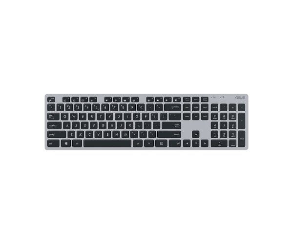 סט מקלדת ועכבר אלחוטי ASUS W5000 Copilot Grey