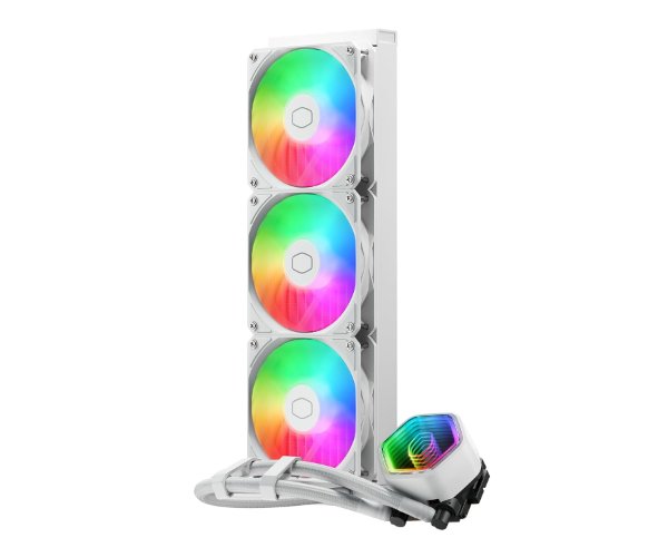 ק.נוזלי Cooler Master 360 Core II White 280W TDP Intel/Amd