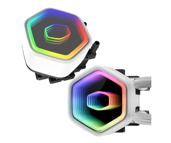 ק.נוזלי Cooler Master 360 Core II White 280W TDP Intel/Amd