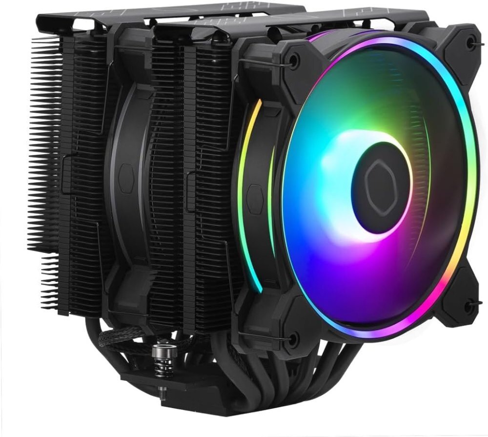 קירור אוויר Cooler Master HYPER 622 HALO Black ARGB 175mm Hight - Cryptech