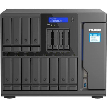 QNAP NAS 12-BAY ATOM TS-1655-8G