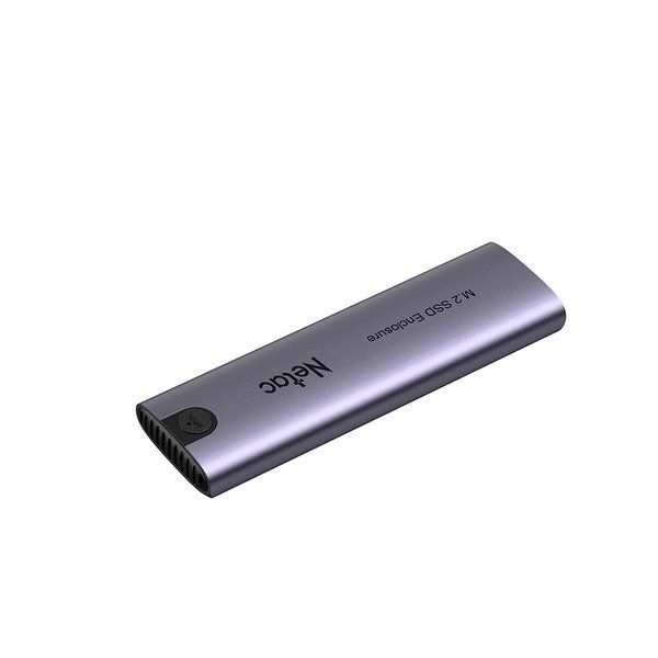 קופסא חיצונית לדיסק Netac USB Type-C to C/A NVME/M.2 SATA HDD Cas - Cryptech