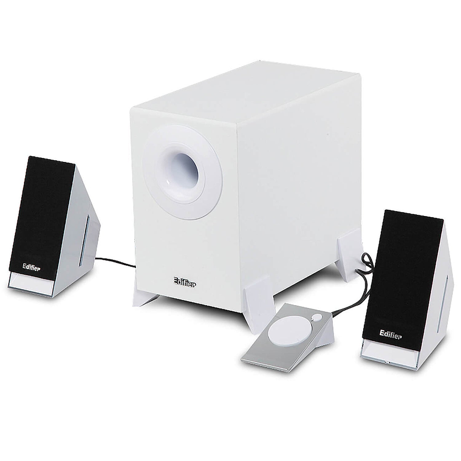 רמקולים בצבע לבן EDIFIER 2.1 M1360 8W