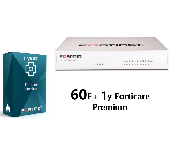 רשיון FortiGate-60F HW PLUS 1y