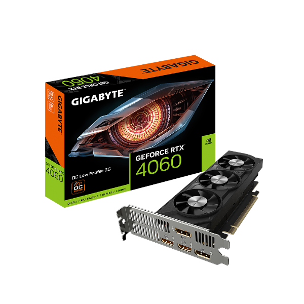 כרטיס מסך Gigabyte RTX 4060 OC 8GB Low Profile - Cryptech