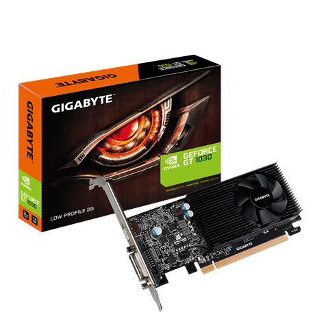 כרטיס מסך Gigabyte GT 1030 2GB DDR5 DVI HDMI Low Profile - Cryptech