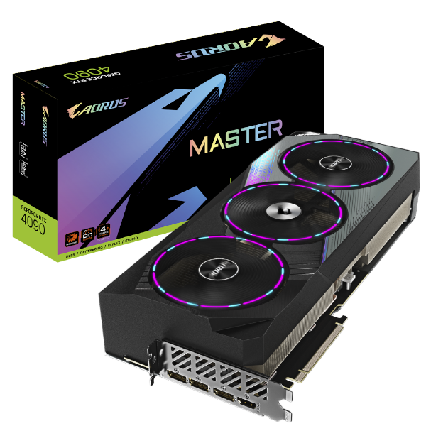 כרטיס מסך Gigabyte Nvidia RTX 4090 AORUS MASTER 24GB PCIE4.0 - Cryptech