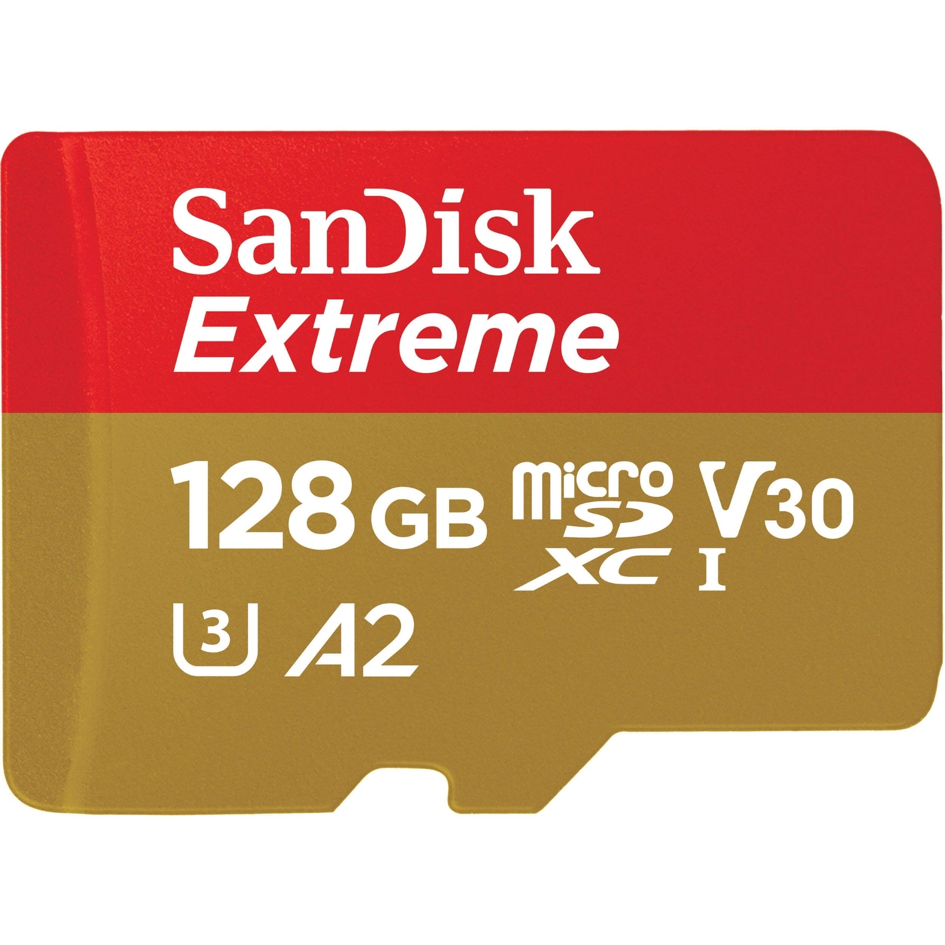 כרטיסי זיכרון SANDISK 128GB EXTREME (READ: 190MBS | WRITE: 90MBS) MICROSD