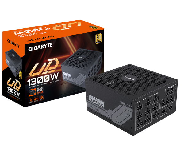 ספק כוח Gigabyte 1300W UD 80Plus GOLD ATX3.0 Fully Modular 140mm